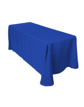 8' Tablecloth- Royal Blue