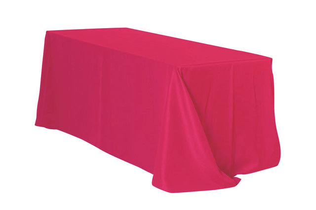 8' Tablecloth- Fuchsia