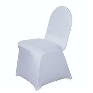 White Spandex Banquet Chair Cover White Spandex Banquet Chair Cover