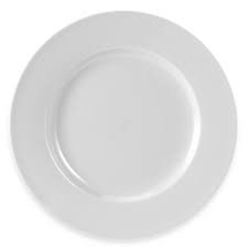 White Dinner Plate (Rented by the crate, each crate holds 25)