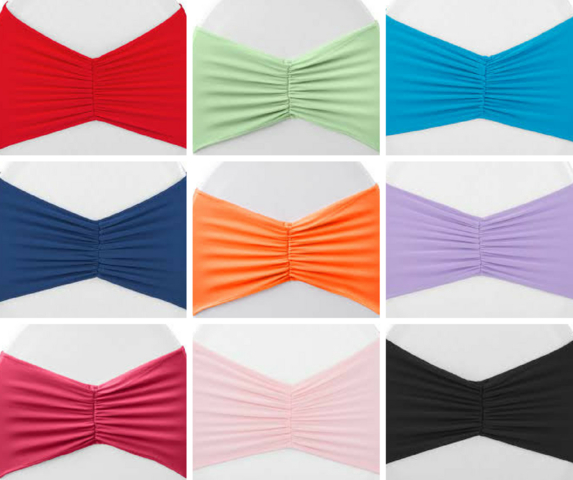 Spandex Chair Sash Spandex Chair Sash