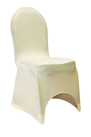 Ivory Spandex Banquet Chair Cover Ivory Spandex Banquet Chair Cover