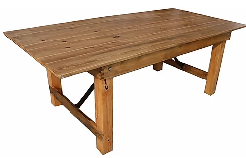 8' Farmhouse Table 8' Farmhouse Table