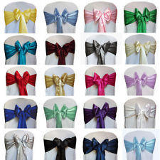 Satin Chair Sashes Satin Chair Sashes