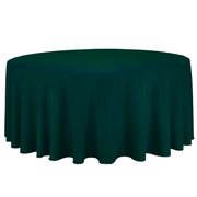 132" Round Tablecloth- Green