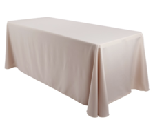 6' Tablecloth- Beige