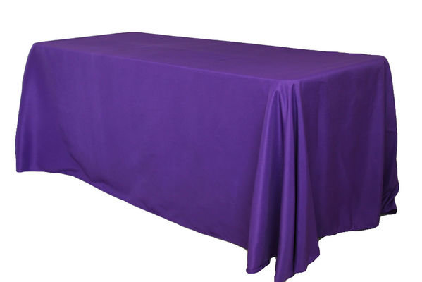 8' Tablecloth- Purple